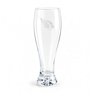 Arizona Cardinals Crate & Barrel Direction 17oz Hand-Blown Pilsner Beer Glass, Set of 4 hand-blown glass with team logo