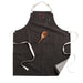 Arizona Cardinals Crate & Barrel NFL Organic Cotton Kitchen Apron with Pockets black organic cotton denim with adjustable straps and pockets