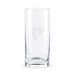 Atlanta Falcons Crate & Barrel Aspen Highball Glass Set with NFL team logo on classic 18 oz glass