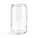 Atlanta Falcons Crate & Barrel Beer Can 16oz Glass, Set of 4 with NFL team logo