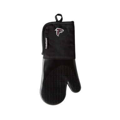 Atlanta Falcons Crate & Barrel NFL Organic Cotton Oven Mitt with Silicone Grip red and black with silicone grip