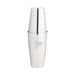 Atlanta Falcons Crate & Barrel Stainless Steel Boston Shaker with polished stainless steel finish