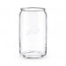 Buffalo Bills Crate & Barrel Beer Can 16oz Glass, Set of 4 with NFL team logo