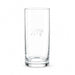 Carolina Panthers Crate & Barrel Aspen Highball Glass Set with NFL team logo on classic 18 oz glass