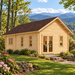 Farum 44 professional home office surrounded by rhododendrons, mature hardwoods, and layered Blue Ridge Mountains near Asheville, North Carolina.