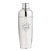 Chicago Bears Crate & Barrel Easton Stainless Steel Cocktail Shaker with polished stainless steel and team logo design