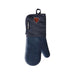 Chicago Bears Crate & Barrel NFL Organic Cotton Oven Mitt with Silicone Grip navy blue and orange with silicone grip