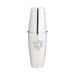 Chicago Bears Crate & Barrel Stainless Steel Boston Shaker with polished stainless steel finish