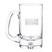 Cleveland Browns Crate & Barrel Direction 22oz Hand-Blown Beer Mug, Set of 4 hand-blown glass with team logo