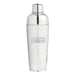 Cleveland Browns Crate & Barrel Easton Stainless Steel Cocktail Shaker with polished stainless steel and team logo design