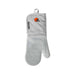Cleveland Browns Crate & Barrel NFL Organic Cotton Oven Mitt with Silicone Grip brown and orange with silicone grip