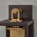 Crate & Barrel Lancaster Outdoor Wall Sconce Light small size contemporary mounting and design details