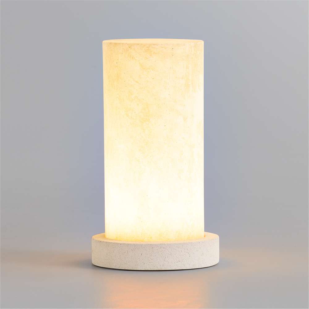 Crate & Barrel Sheridan Rechargeable Outdoor Lantern large size 20 inches alternate view
