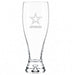 Dallas Cowboys Crate & Barrel Direction 17oz Hand-Blown Pilsner Beer Glass, Set of 4 hand-blown glass with team logo
