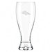 Denver Broncos Crate & Barrel Direction 17oz Hand-Blown Pilsner Beer Glass, Set of 4 hand-blown glass with team logo