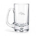 Denver Broncos Crate & Barrel Direction 22oz Hand-Blown Beer Mug, Set of 4 hand-blown glass with team logo