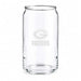 Green Bay Packers Crate & Barrel Beer Can 16oz Glass, Set of 4 with NFL team logo