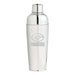 Green Bay Packers Crate & Barrel Easton Stainless Steel Cocktail Shaker with polished stainless steel and team logo design