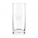 Houston Texans Crate & Barrel Aspen Highball Glass Set with NFL team logo on classic 18 oz glass