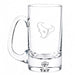 Houston Texans Crate & Barrel Direction 22oz Hand-Blown Beer Mug, Set of 4 hand-blown glass with team logo