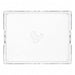 Houston Texans Crate & Barrel NFL Large Rectangle Acrylic Decorative Tray with team logo on white acrylic