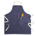 Houston Texans Crate & Barrel NFL Organic Cotton Kitchen Apron with Pockets black organic cotton denim with adjustable straps and pockets