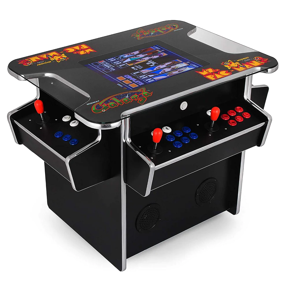 Arcade Classics Tabletop Cocktail Arcade Machine 2 Player With 3000 Games-Freedom Room