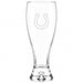 Indianapolis Colts Crate & Barrel Direction 17oz Hand-Blown Pilsner Beer Glass, Set of 4 hand-blown glass with team logo