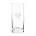 Jacksonville Jaguars Crate & Barrel Aspen Highball Glass Set with NFL team logo on classic 18 oz glass