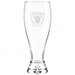 Las Vegas Raiders Crate & Barrel Direction 17oz Hand-Blown Pilsner Beer Glass, Set of 4 hand-blown glass with team logo