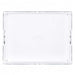 Los Angeles Chargers Crate & Barrel NFL Large Rectangle Acrylic Decorative Tray with team logo on white acrylic