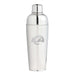 Los Angeles Rams Crate & Barrel Easton Stainless Steel Cocktail Shaker with polished stainless steel and team logo design