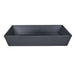 Medium Ooni Detroit Pizza Pan shown empty without its lid, angled to show the sloped dark gray walls and the ooni logo embossed on the front.