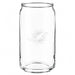 Miami Dolphins Crate & Barrel Beer Can 16oz Glass, Set of 4 with NFL team logo