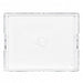 Miami Dolphins Crate & Barrel NFL Large Rectangle Acrylic Decorative Tray with team logo on white acrylic