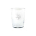 Minnesota Vikings Crate & Barrel Bodega 17oz Highball Glass, Set of 4 with clear glass and team logo