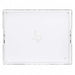 Minnesota Vikings Crate & Barrel NFL Large Rectangle Acrylic Decorative Tray with team logo on white acrylic