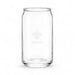 New Orleans Saints Crate & Barrel Beer Can 16oz Glass, Set of 4 with NFL team logo