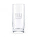New York Giants Crate & Barrel Aspen Highball Glass Set with NFL team logo on classic 18 oz glass