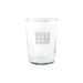 New York Giants Crate & Barrel Bodega 17oz Highball Glass, Set of 4 with clear glass and team logo