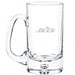 New York Jets Crate & Barrel Direction 22oz Hand-Blown Beer Mug, Set of 4 hand-blown glass with team logo
