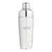 New York Jets Crate & Barrel Easton Stainless Steel Cocktail Shaker with polished stainless steel and team logo design