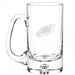 Philadelphia Eagles Crate & Barrel Direction 22oz Hand-Blown Beer Mug, Set of 4 hand-blown glass with team logo