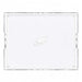 Philadelphia Eagles Crate & Barrel NFL Large Rectangle Acrylic Decorative Tray with team logo on white acrylic