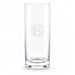 Pittsburgh Steelers Crate & Barrel Aspen Highball Glass Set with NFL team logo on classic 18 oz glass