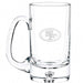 San Francisco 49ers Crate & Barrel Direction 22oz Hand-Blown Beer Mug, Set of 4 hand-blown glass with team logo