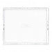 Seattle Seahawks Crate & Barrel NFL Large Rectangle Acrylic Decorative Tray with team logo on white acrylic