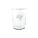 Tampa Bay Buccaneers Crate & Barrel Bodega 17oz Highball Glass, Set of 4 with clear glass and team logo
