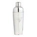 Tampa Bay Buccaneers Crate & Barrel Easton Stainless Steel Cocktail Shaker with polished stainless steel and team logo design