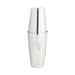 Tampa Bay Buccaneers Crate & Barrel Stainless Steel Boston Shaker with polished stainless steel finish